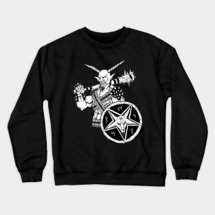 Goatlord with a bat Crewneck Sweatshirt